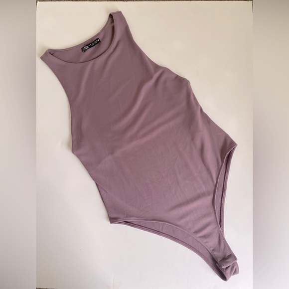 Zara Tops Zara Halterneck Bodysuit Poshmark
